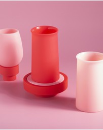porter green - stegg | silicone unbreakable highball glasses
