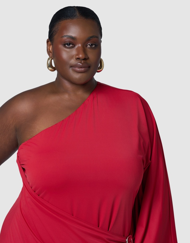 Pink Dusk by Curve Project - Angel Maxi Dress