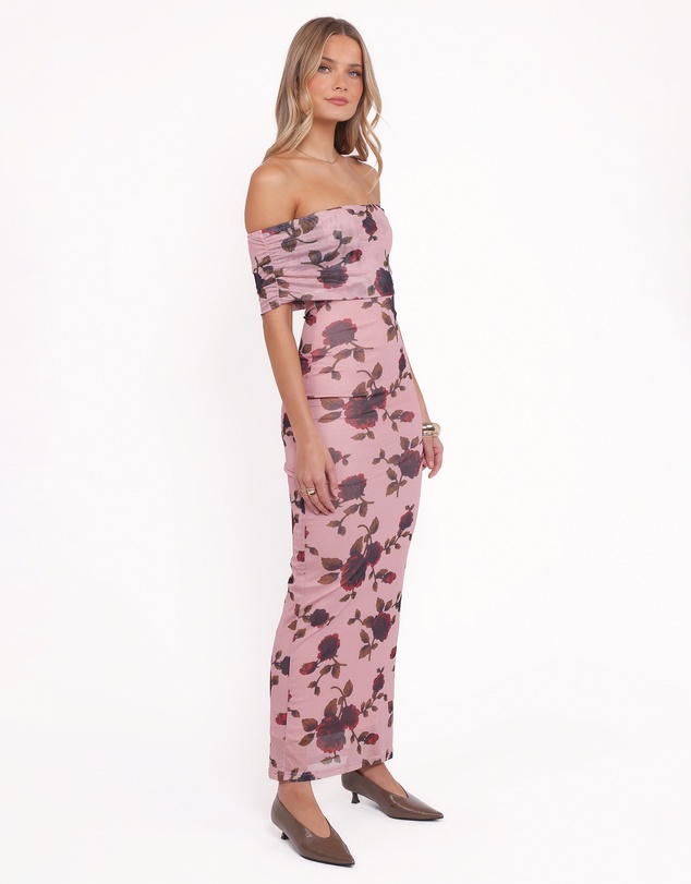 Petal & Pup - Indya Maxi Dress - Pink Floral