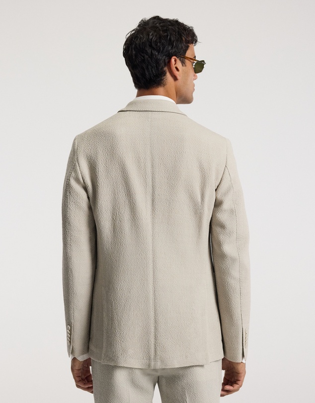 Calibre - Unstructured Textured Blazer Neutral