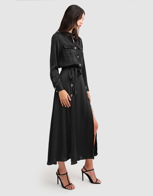 Belle & Bloom - Lover To Lover Maxi Shirt Dress