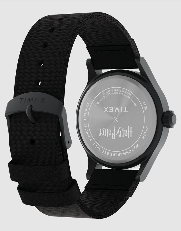 TIMEX - Harry Potter x Timex Bolt Expedition® Scout 40mm Black Strap Watch