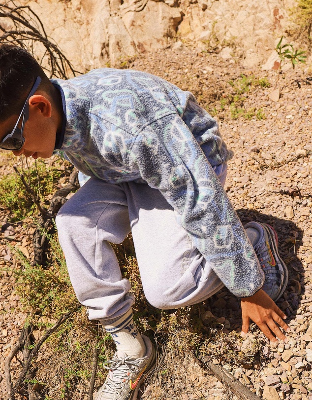 Skwosh - Kids Track Pant in Snow Marle