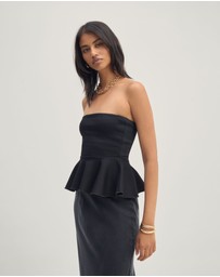 Oxford - Lucinda Strapless Top