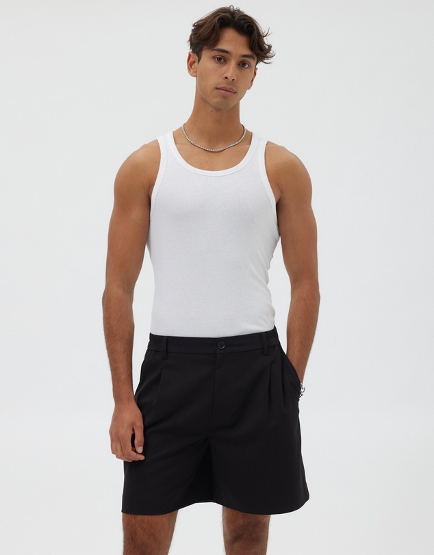 AERE - Ezra Pleated Shorts