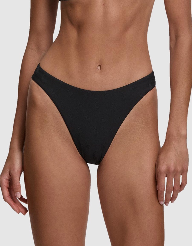Polo Ralph Lauren - Logo Jacquard High Leg Bikini Bottom