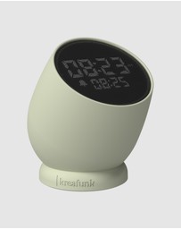 Kreafunk - Kreafunk Bell Alarm Clock - Dusty Olive