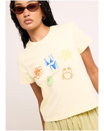 Subtitled - Vacation Beaded Baby Tee