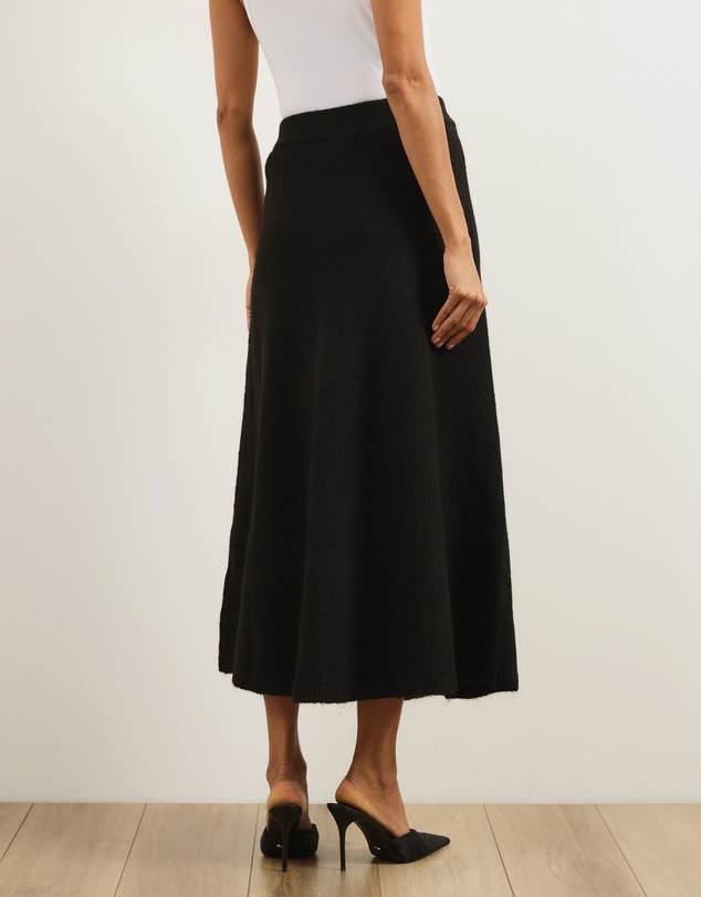 Atmos&Here - Katie Wool Blend Knitted Skirt
