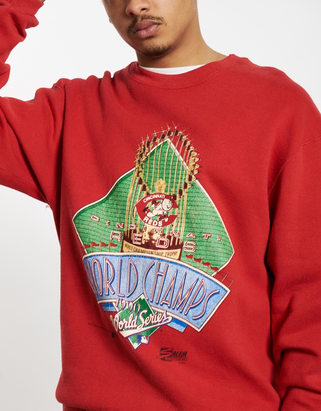 Vintage by The Real Deal - Pre Loved - 1990 MLB World Series Sweatshirt
