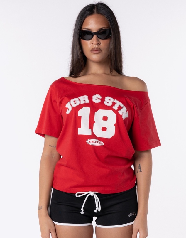 JGR & STN - Sienna Off The Shoulder T-Shirt