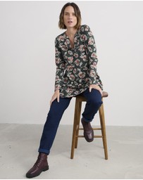 Seasalt - Seasalt Cornwall Green Wreathe Tunic