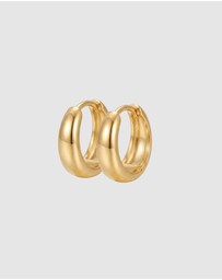 HOUSE OF SLANI - Classic Gold Selene Hoops