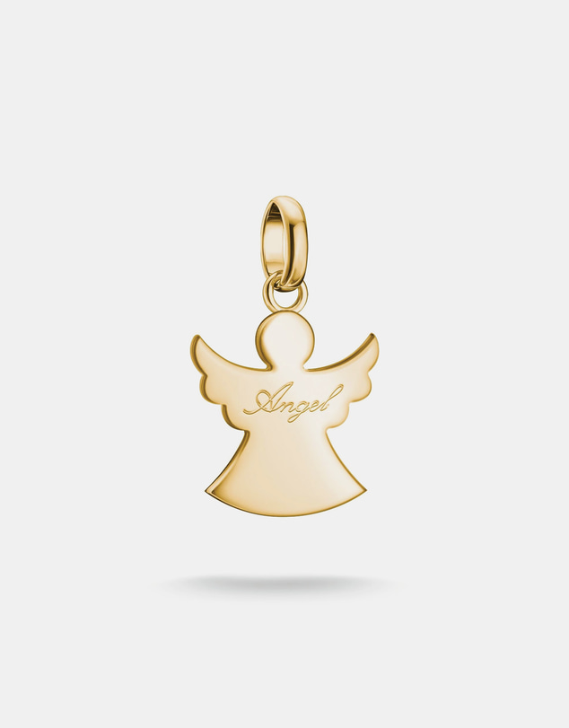 THOMAS SABO - Gold-Plated Angel Charm