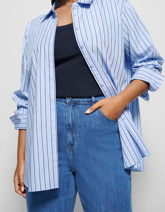 Commonry - The High Rise Crop Girlfriend Jean