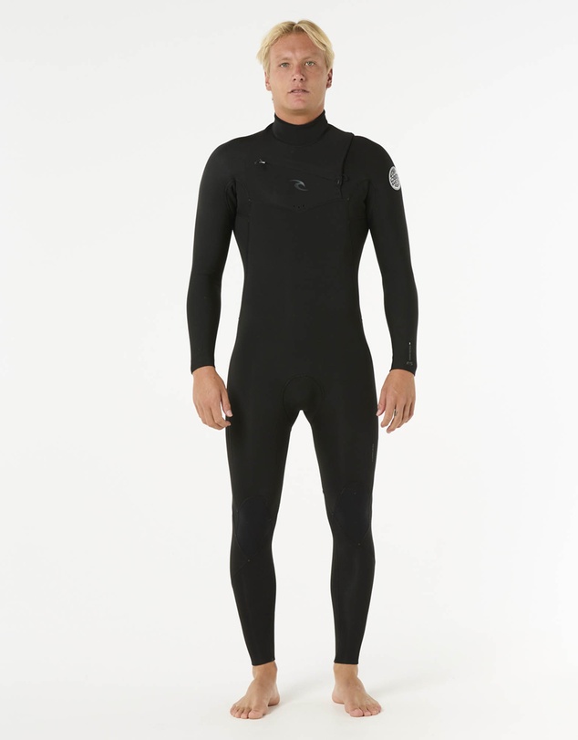 Rip Curl - Mens Dawn Patrol 4/3 Chest Zip Steamer Wetsuit