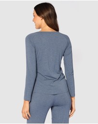 Bamboo Body - Long Sleeve Henley Top