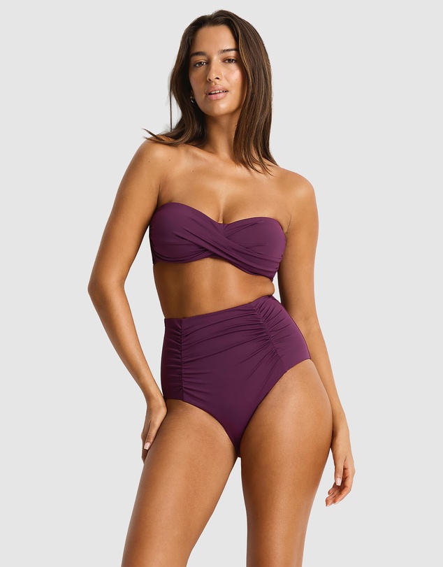 Sea Level Australia - Essentials Edit Super High Waist Bikini Bottoms