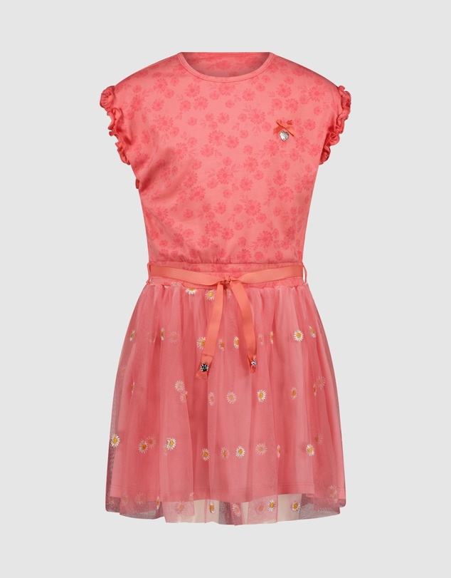 Le Chic - SQUID Daisy Embroidered Tutu Dress - Kids-Teens