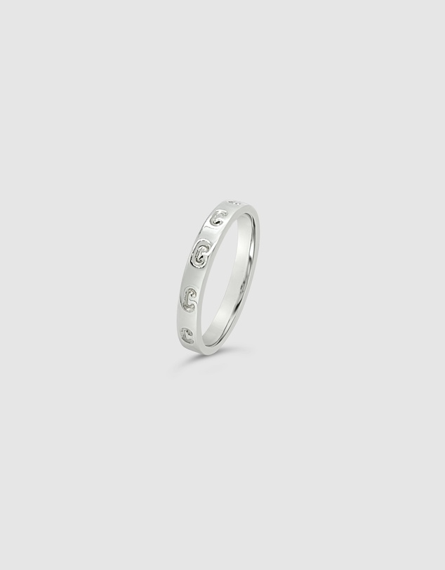 Ichu - Personalised Letter C Ring
