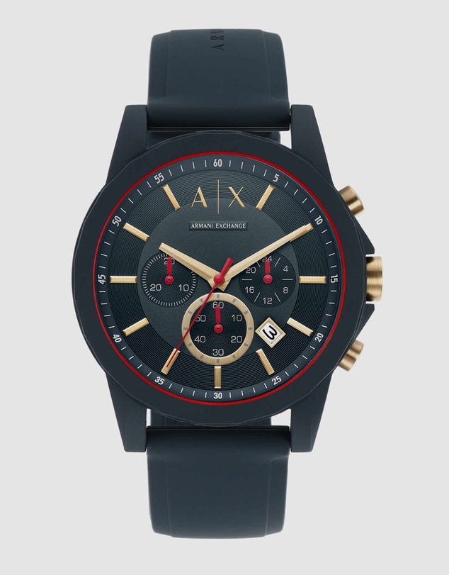 Armani Exchange - Blue Men's Chronograph Watch