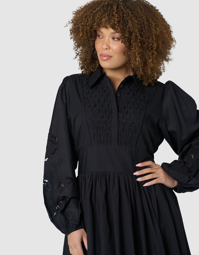 Sunday In The City - Vivian Broderie Mini Dress
