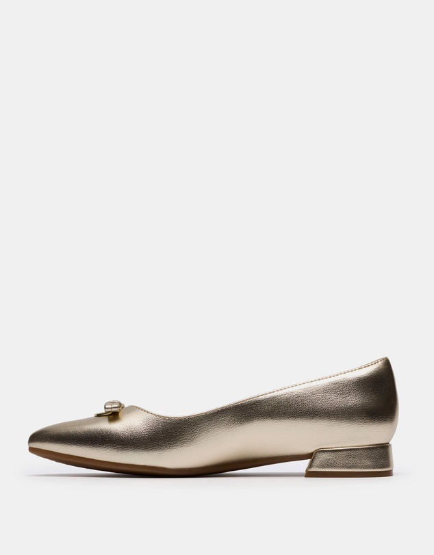 Clarks - Natalyn Trim Gold Metallic