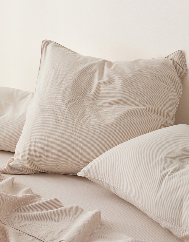Sheet Society - Leo Washed Cotton Euro Pillowcase