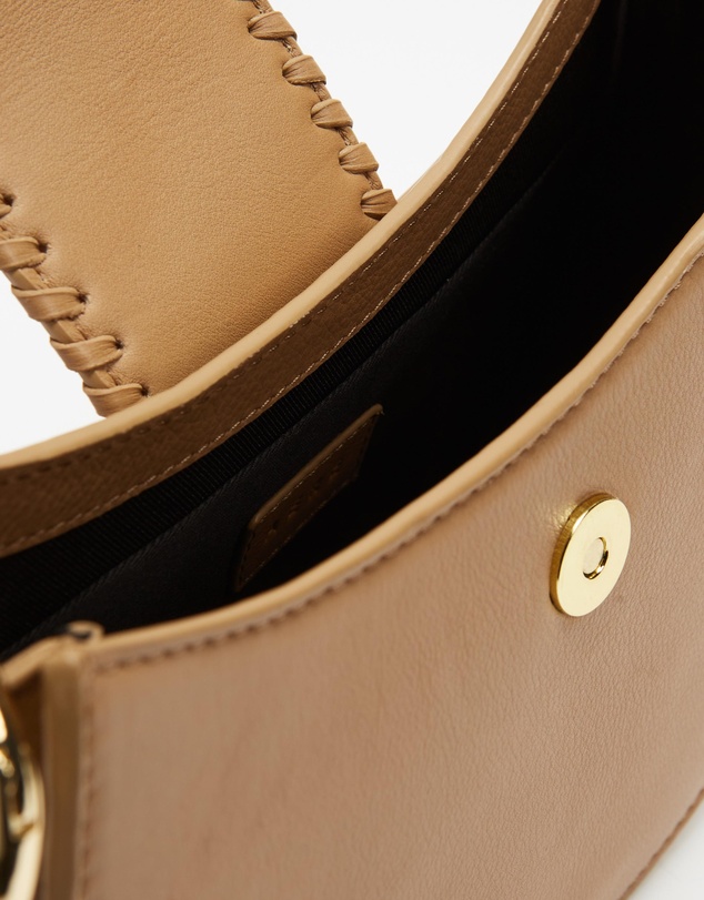 AERE - Round Leather Cross Body Bag
