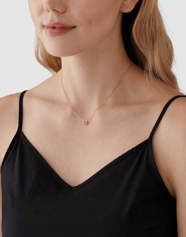 Michael Kors - Premium Rose Gold Tone Necklace