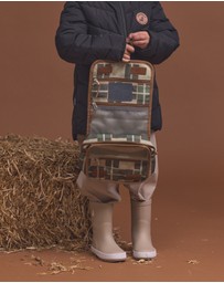 Crywolf - HANGING TOILETRY BAG Field Plaid