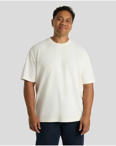 Johnny Bigg - Bias Stripe Relaxed Fit Tee