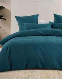 Bambury - Luna Jacquard Polycotton Quilt Cover Set