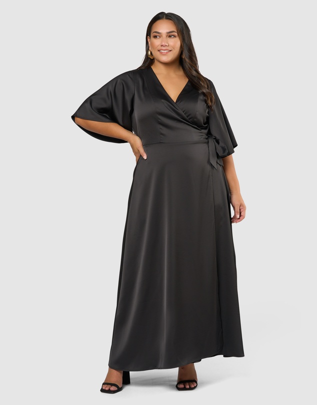 Pink Dusk by Curve Project - Glitz and Glam Maxi Dress