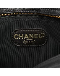 Pre-Loved by Azura Reborn - Pre-Loved Caviar Logo Chain Shoulder Bag