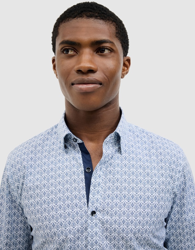 Politix - Dylan Damask Print Shirt