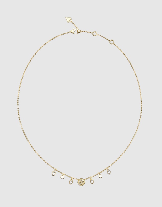 GUESS - Crystals & 4G Necklace