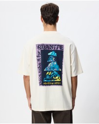 Scotch & Soda - Loose Fit Front And Back Artwork T-Shirt