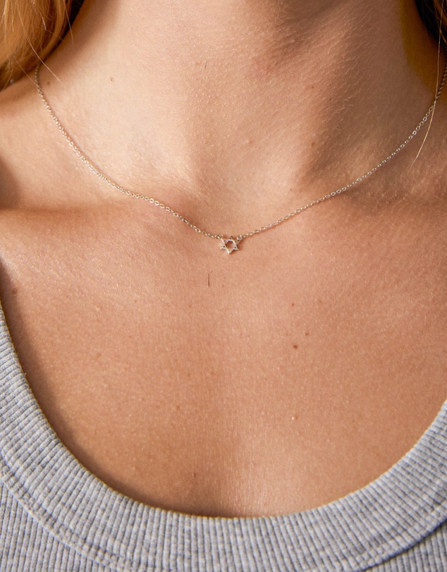 Bianc - Small Star of David Necklace