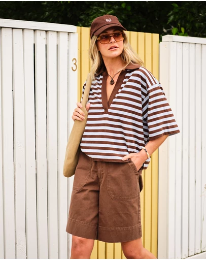 Ceres Life - Arlie Short Sleeve Rugby