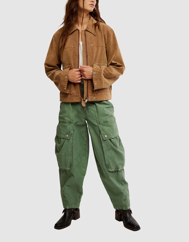 Free People - Blair Vegan Suede Jacket