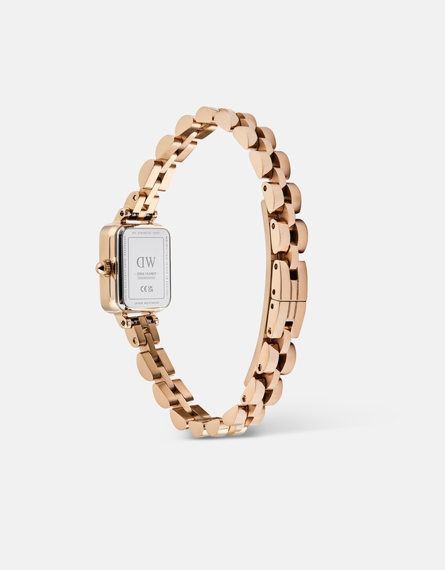 Daniel Wellington - Quadro Mini Arch 3-Link Onyx Sunray RG