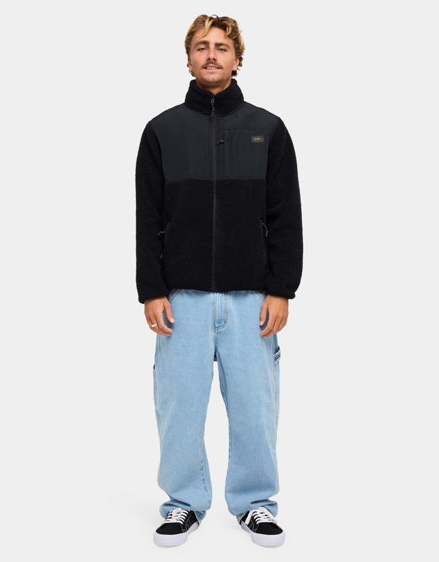 Billabong - Mens Boundary Summit Mock Neck Fleece Top