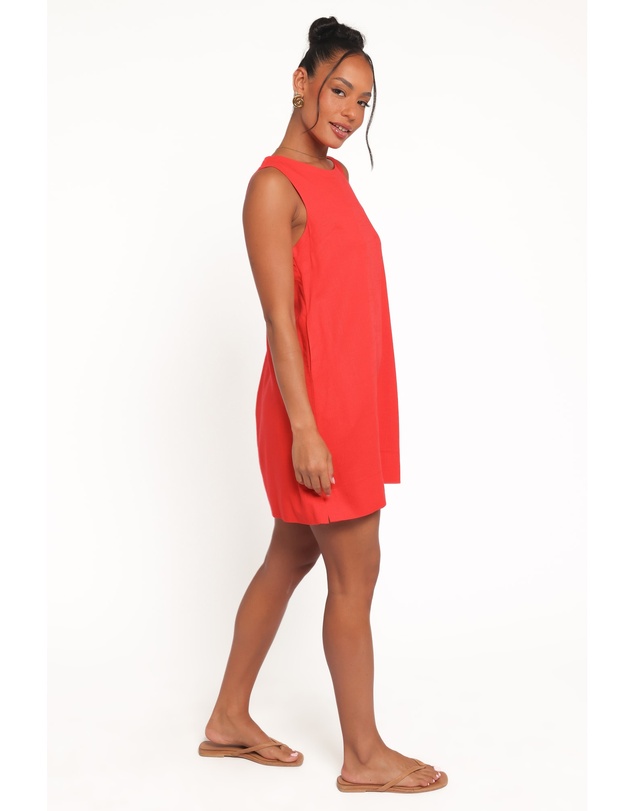 Petal & Pup - Zoe Mini Dress - Red