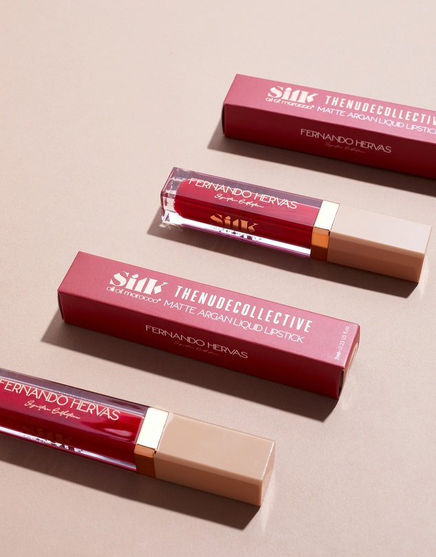 Silk Oil of Morocco - Silk x Fernando Hervas Matte Liquid Lipstick - Paquita