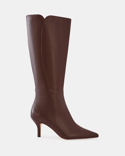DARK BROWN LEATHER