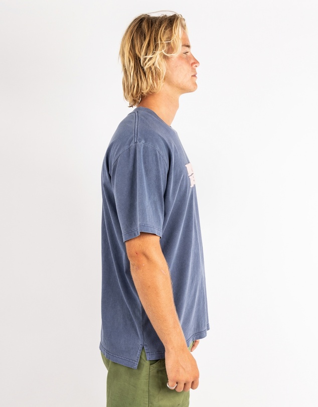 Skwosh - Bloody Ripper Slang Tee In Navy