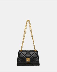 Steve Madden - BLanch Black Gold Handbag