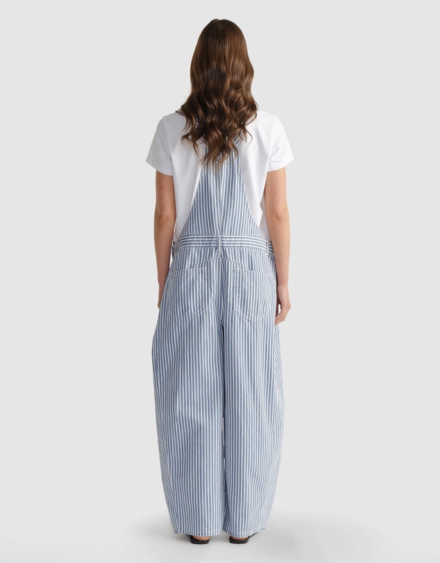 Decjuba - D-Luxe Stripe Barrel Overalls