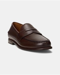 Polo Ralph Lauren - Alston Burnished Leather Penny Loafers - Men's